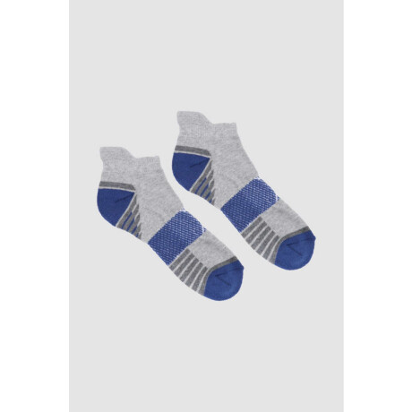 Pack x1 half terry Gris melange