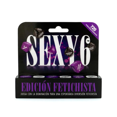 Dados Eróticos SEXY 6 Edición Fetichista Dados Eróticos SEXY 6 Edición Fetichista