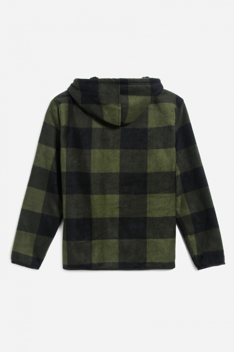 Campera a cuadros VERDE