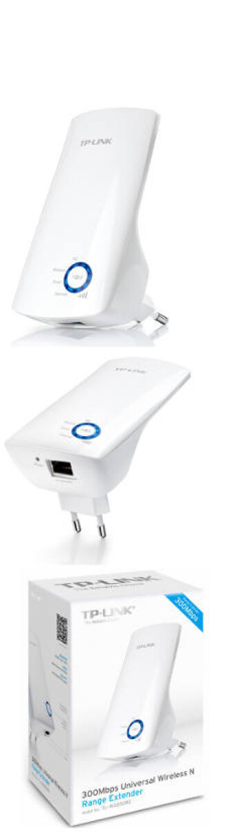 Tp-link - TLWA850RE - Extensor de Cobertura Wifi Universal a 300MBPS. Antenas 2 Internas. 