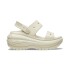 Plataformas Crocs Mega Crush Sandal - Unisex Bone
