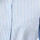 CAMISA RAYADA CON FRUNCES Celeste