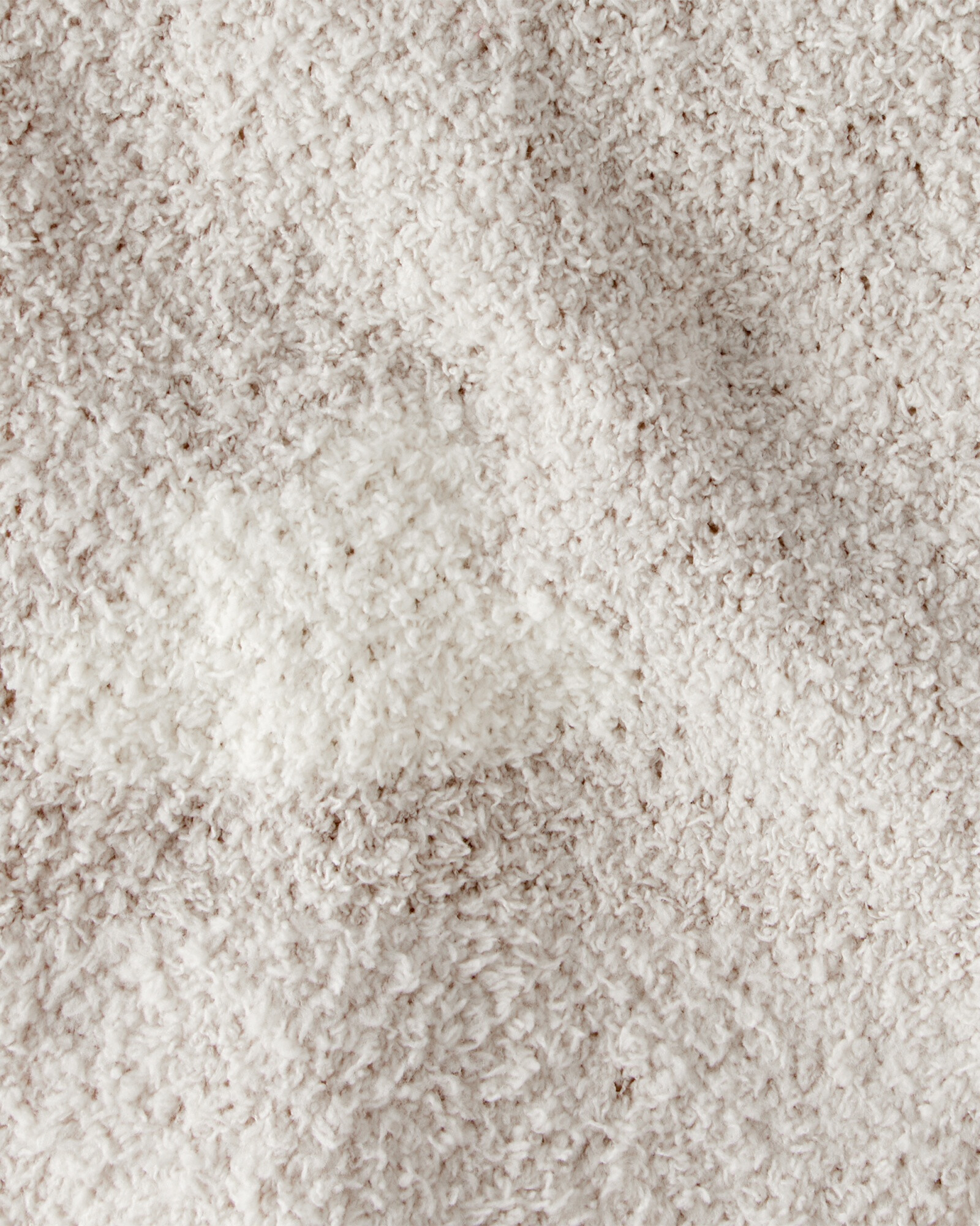 Manta de peluche, beige, diseño nubes Manta de peluche, beige, diseño nubes