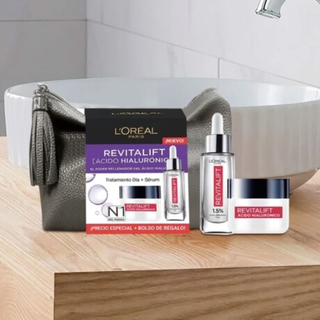 Pack Loreal Revitalift Día + Sérum + bolso de REGALO! Pack Loreal Revitalift Día + Sérum + bolso de REGALO!