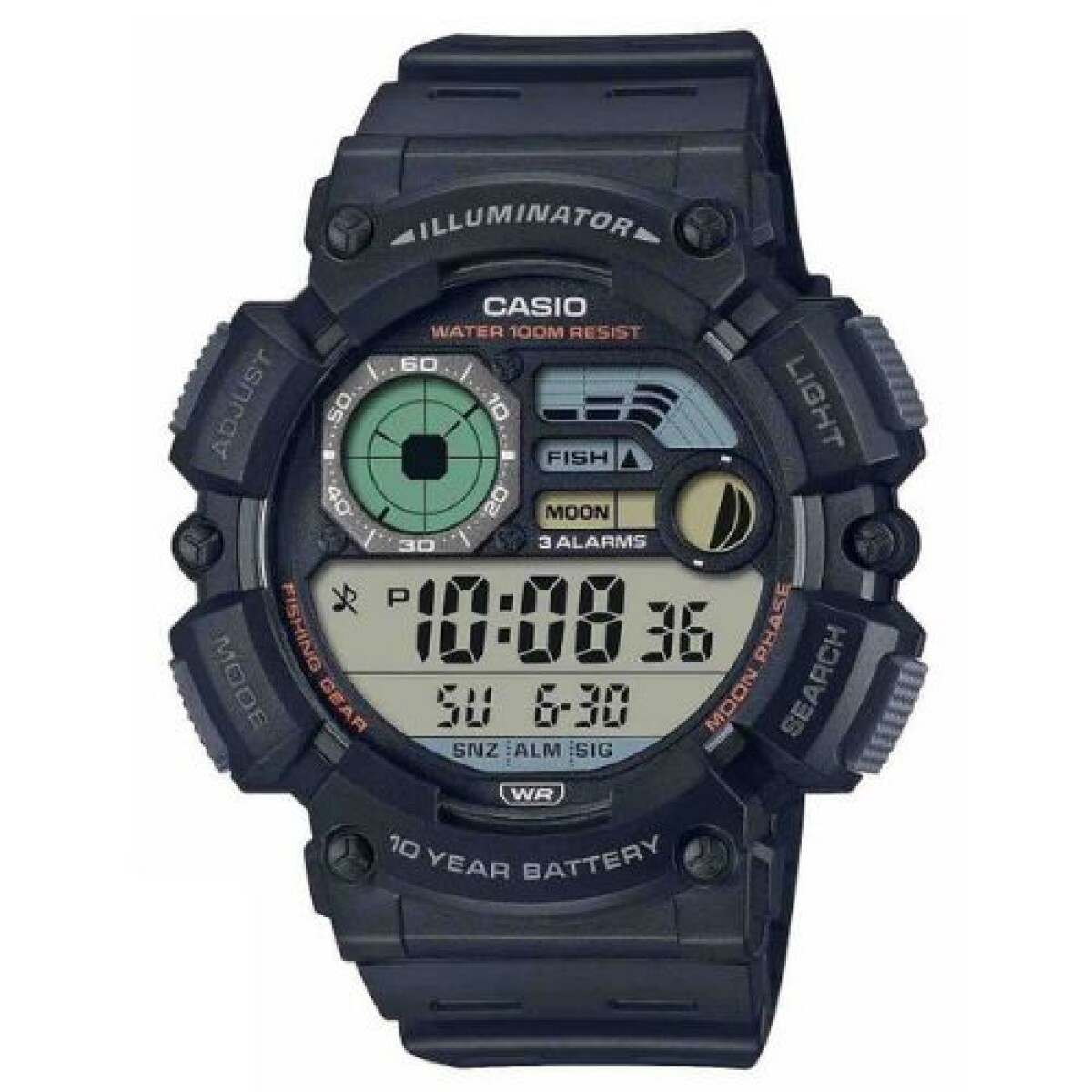 Casio Digital - WS1500H-1A 