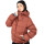 Campera Topper Puffer Inflada Abrigo Impermeable Dama Marron