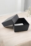Caja Rectangular 15x16x9 cm NEGRO