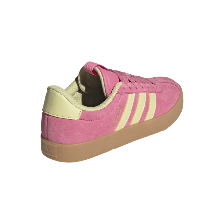 Championes de Mujer Adidas VL Court 3.0 Rosado - Amarillo