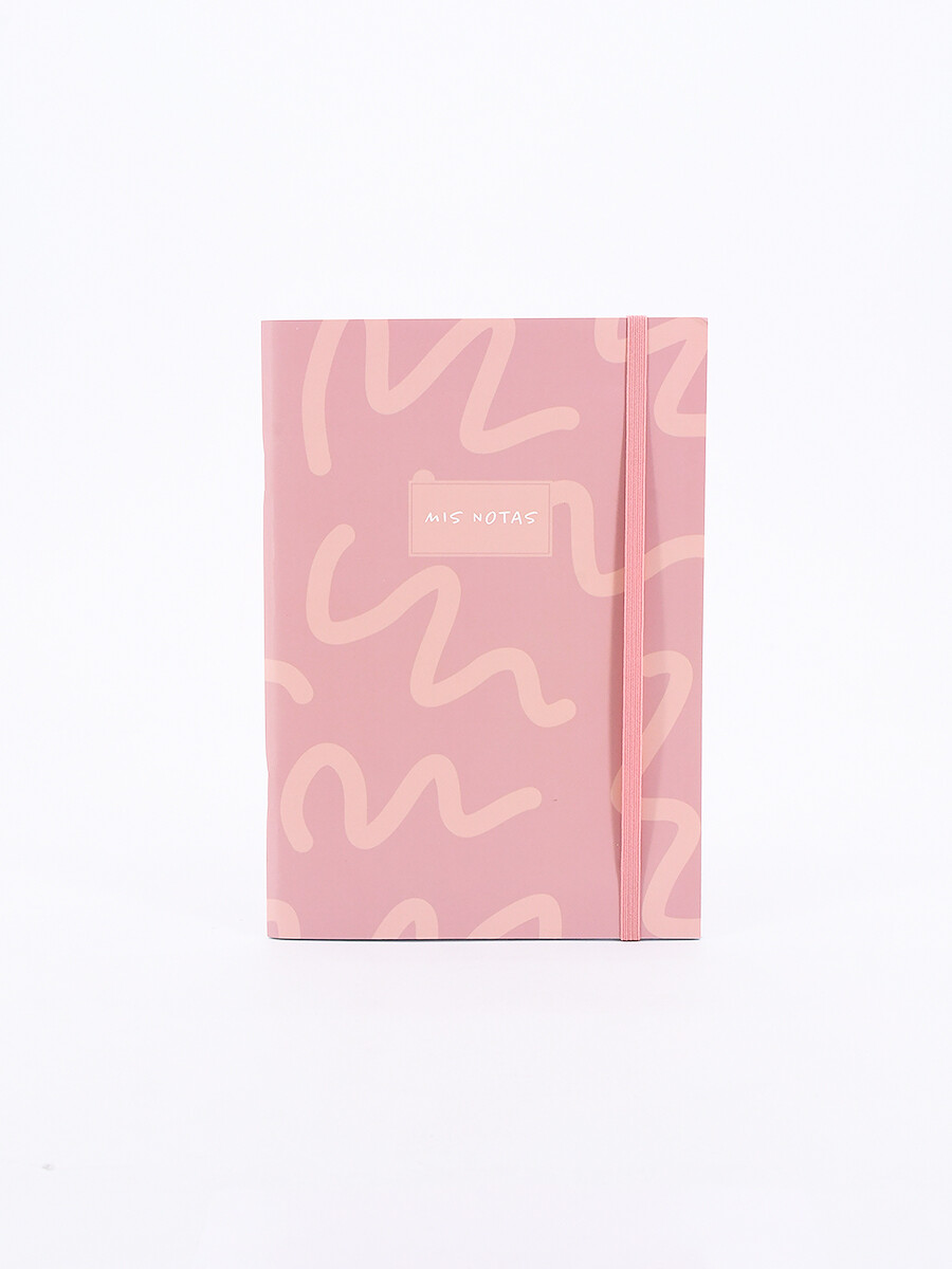 LIBRETA A5 - ROSADO 
