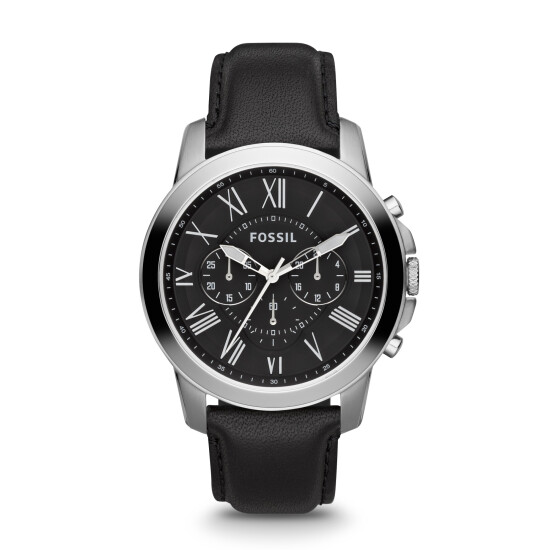 Reloj Fossil Clasico Cuero Negro 0