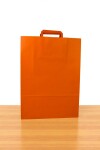 Bolsa lisa acuario 30x12x41 cm NARANJA