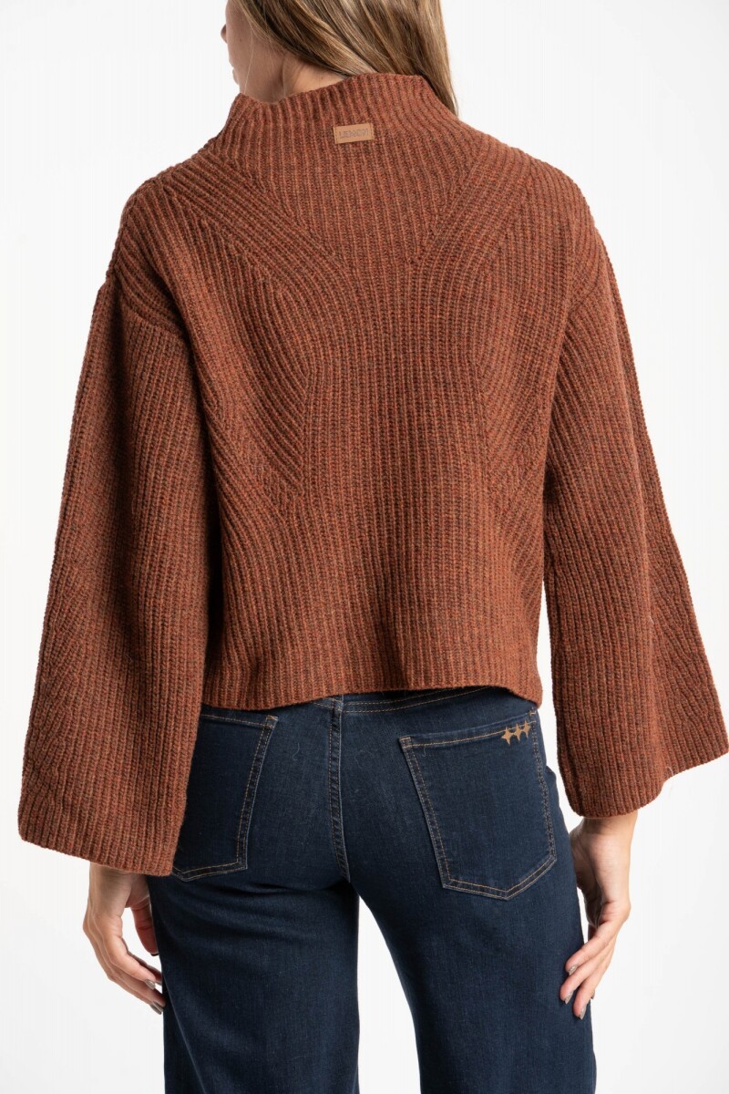 Polera Lana Marron