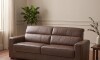 Sillón 100% Cuero - 2 Cuerpos - Sublime Caramelo