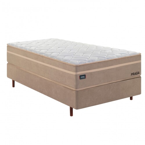 Conjunto Sommier Praga Espuma - 1 plaza y media Conjunto Sommier Praga Espuma - 1 plaza y media