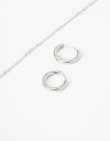 Bijouterie Set Metal Set De Bijouterie - Plateado Rodio