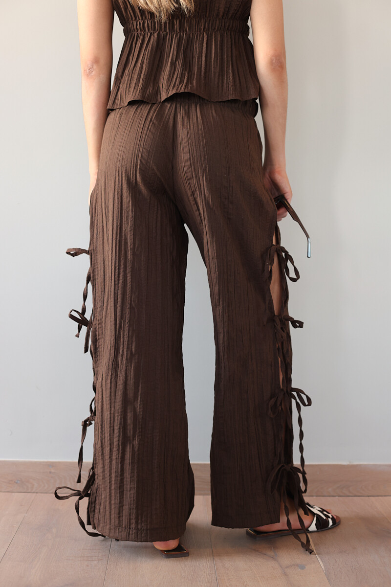 Pantalon Creta Chocolate