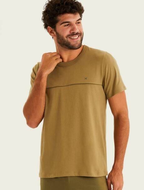 PIJAMA DE ALGODÓN VERDE