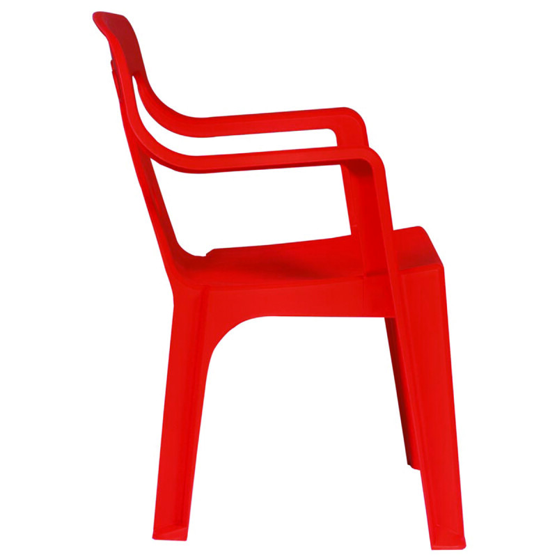 Silla infantil con apoya brazos ROJO