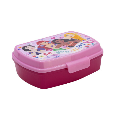 Vianda Plástica Funny Princesas Disney 18 cm U