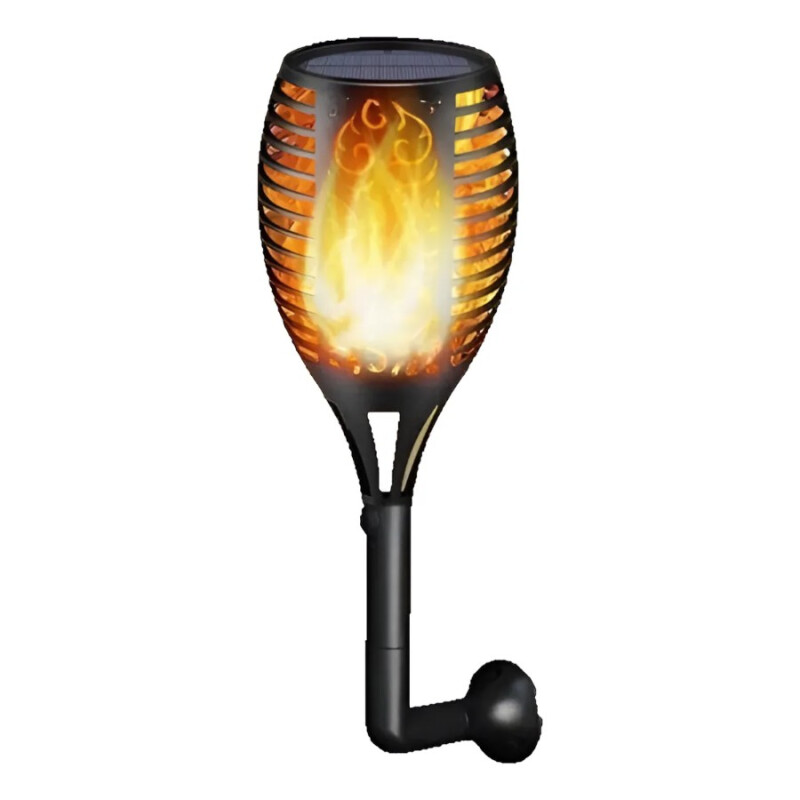 Antorcha Solar de Pared USB LED Fuego Antorcha Solar de Pared USB LED Fuego