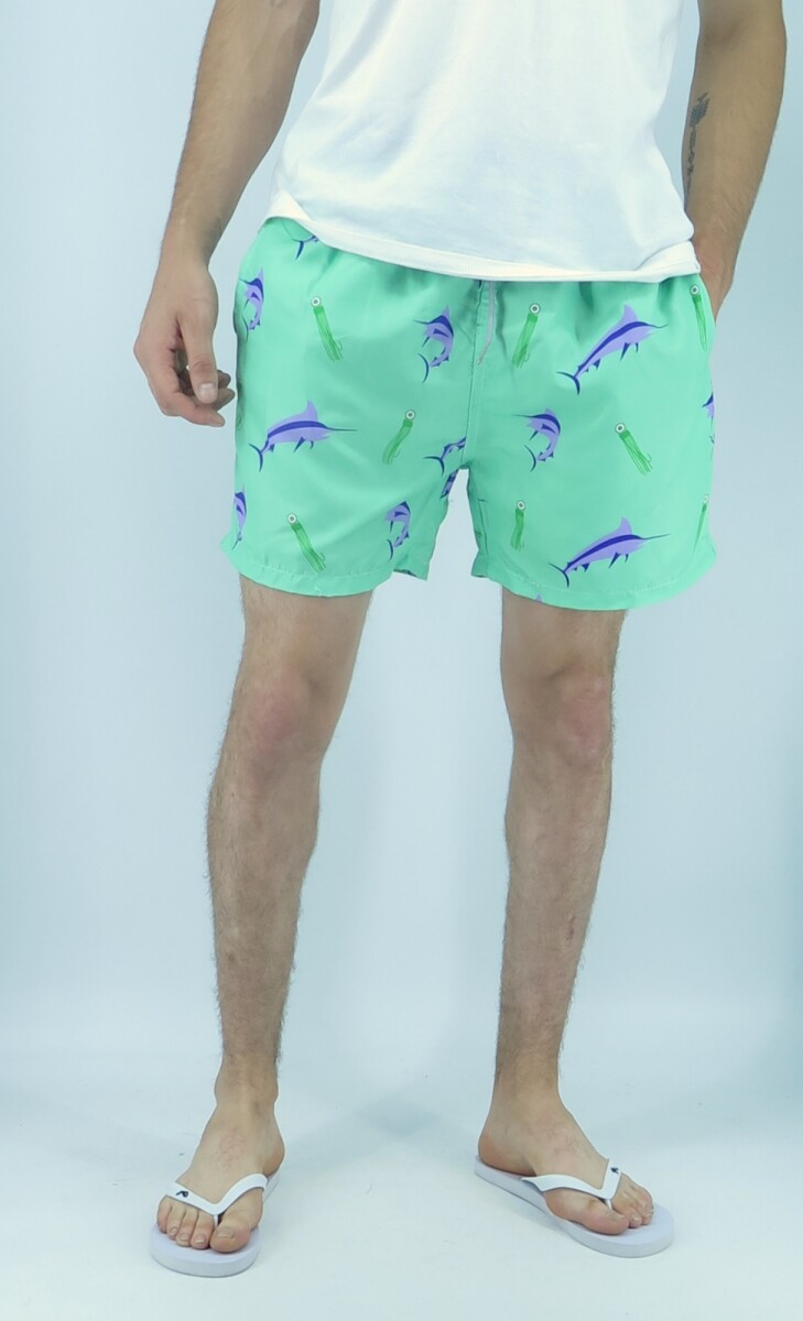 SHORT SEVEN M1 - VERDE 