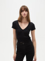 Remera Biebs Negro