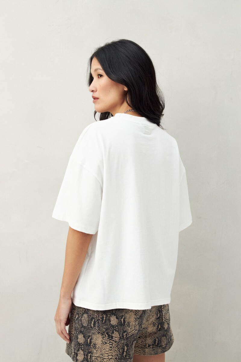 REMERA ZERICA Blanco