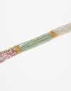 Chokers Canutillos Collar Chocker De Beads Multicolor - Dorado