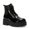 Bota de Niña Mini Miss Carol Myrdal Gris - Negro