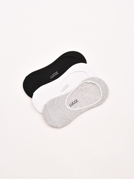MEDIAS BASICAS PACK X3 NEGRO