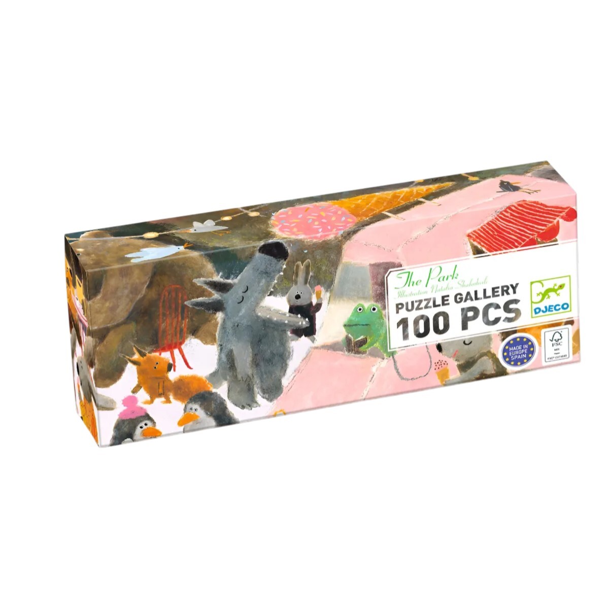Puzzle Gallery El Parque 100 Piezas Djeco 