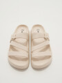Sandalia Talo Beige Claro