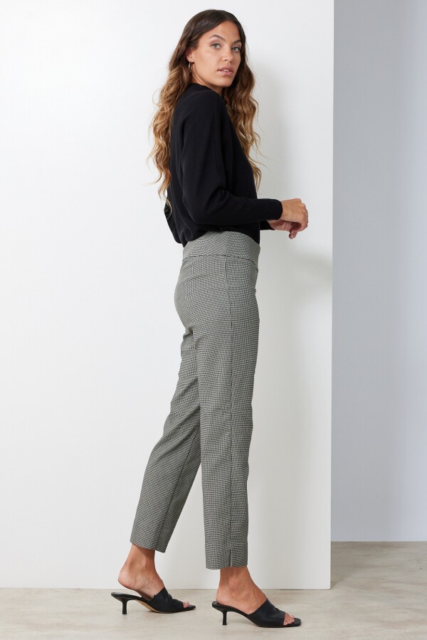 Pantalon Tejido NEGRO/GRIS