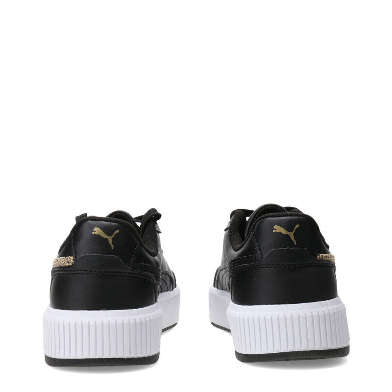 Championes de Mujer Puma Carina Mía Topcat Negro - Animal Print