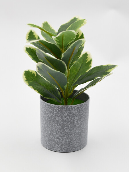 PLANTA ARTIFICIAL 24 CM BLANCO