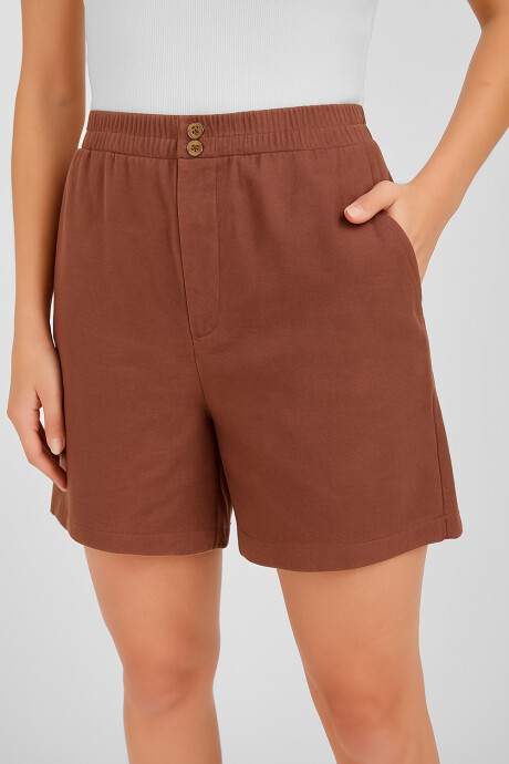 Short Serrou Marron