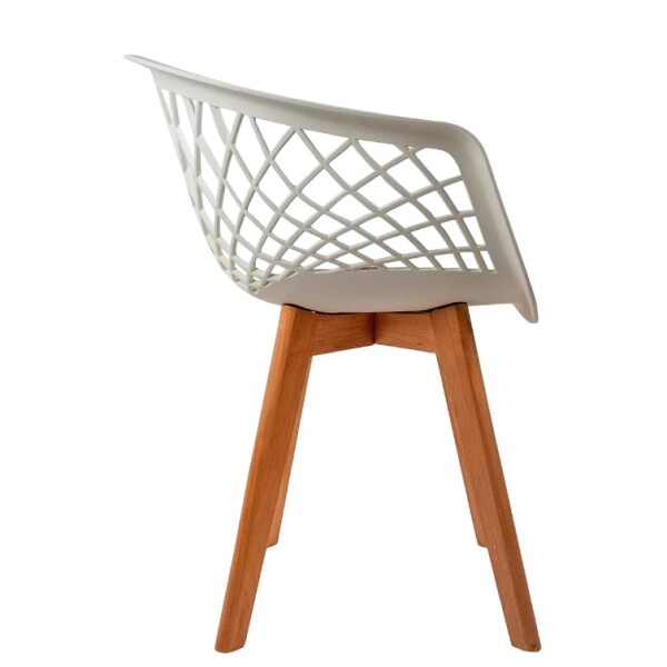 SILLA WEB WOOD - COLOR BLANCA SILLA WEB WOOD - COLOR BLANCA