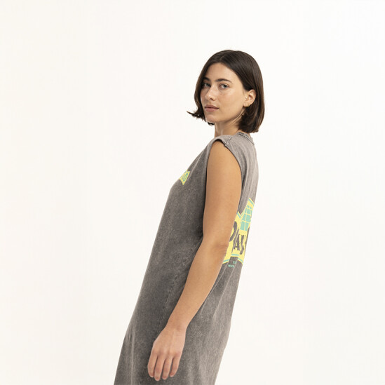 Vestido Pulau WW Gris