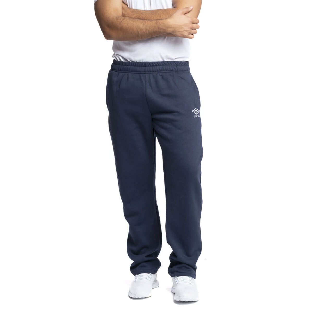 Pantalon de Hombre Umbro Felpa - Azul Marino 