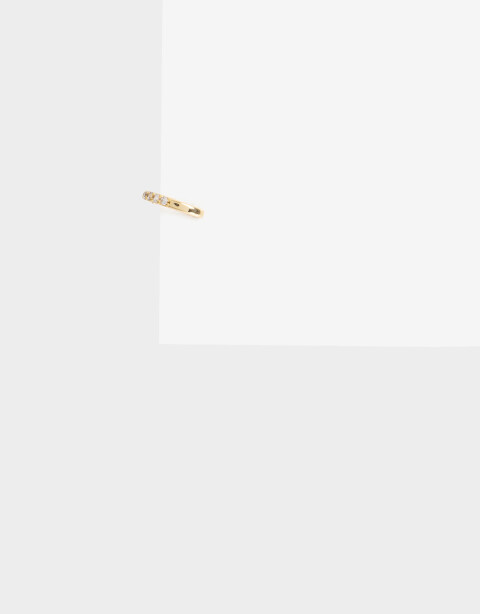 Bijou Cuff Cubic zirconia Earcuff Cubic Dorado - Dorado