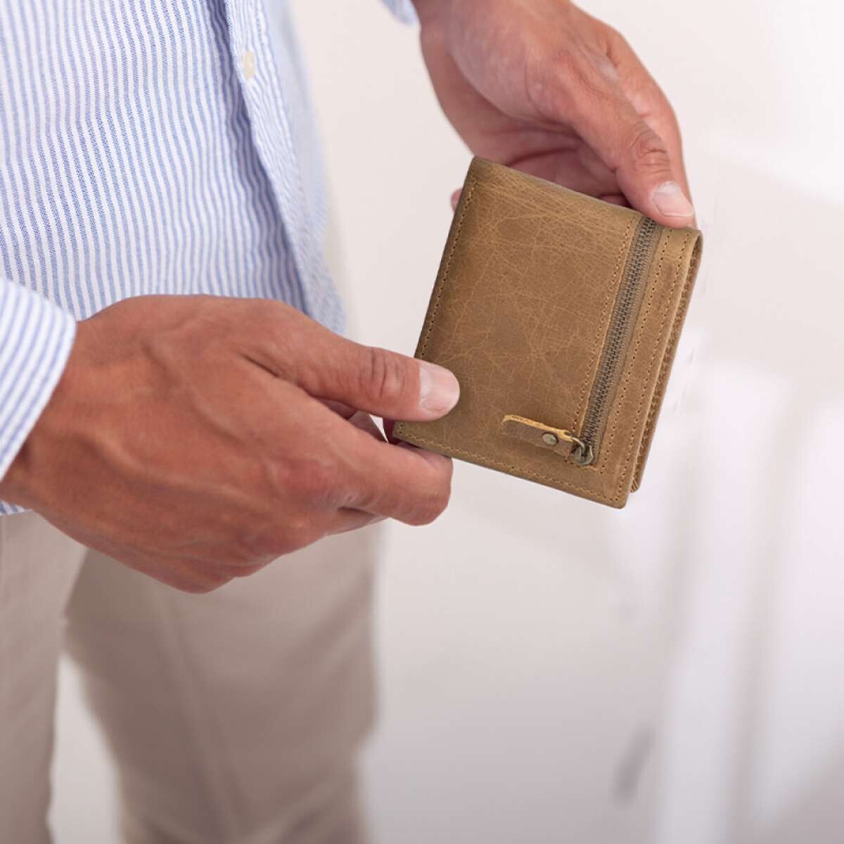 Billetera Cuero Woolf - Ron 