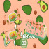 SAS Toallitas desmaquillantes fragancia de palta x30 Sas Toallitas Desmaquillantes Fragancia De Palta X30