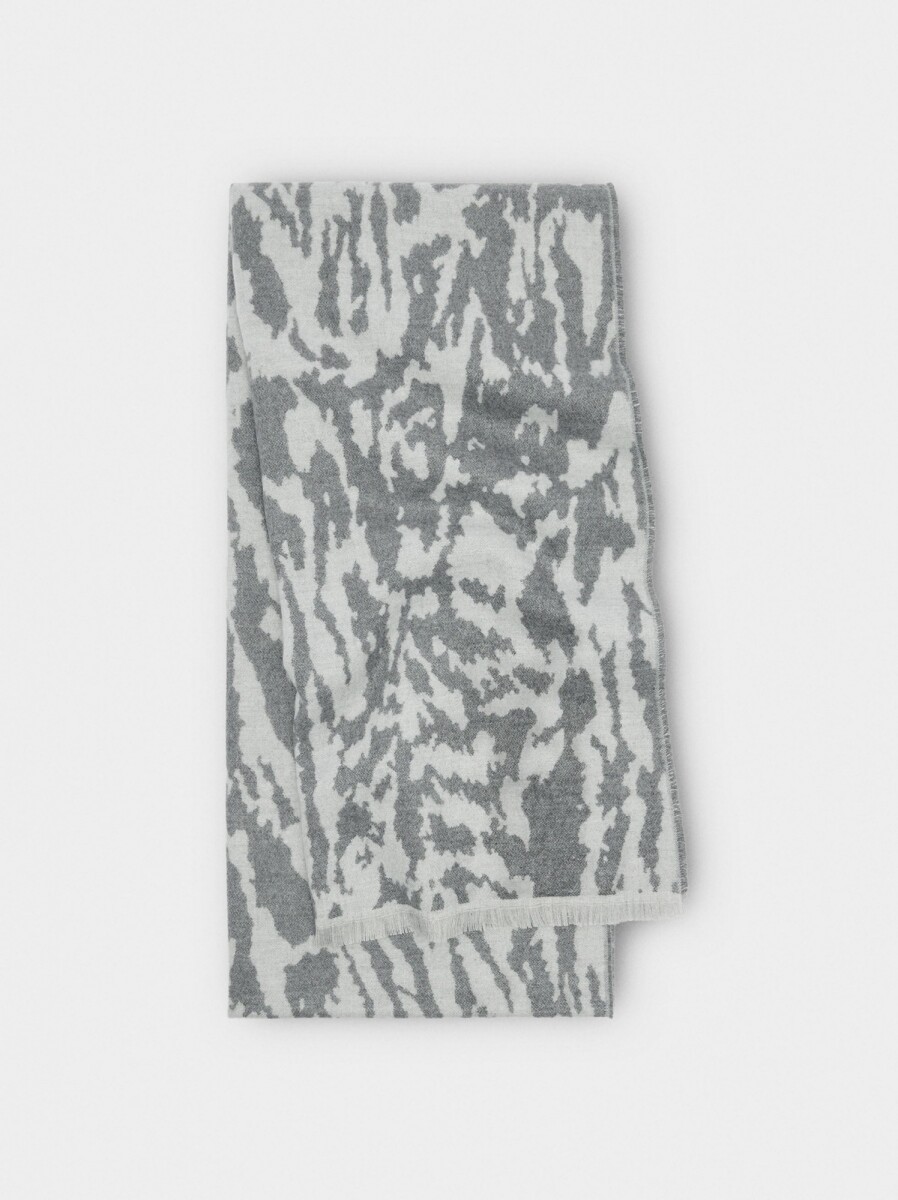 Pañuelo Estampado - gris 