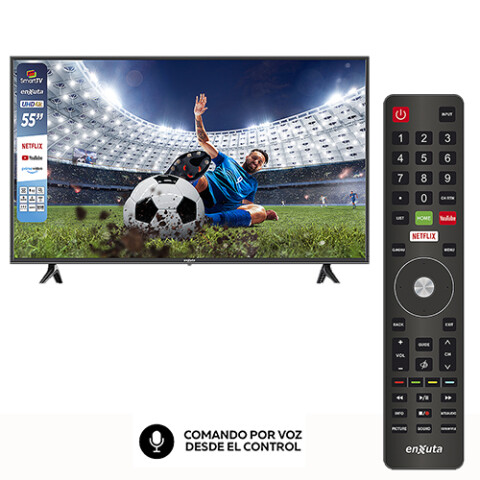 TV ENXUTA 55” LEDENX1255SDF4KW - Webos - Sin color