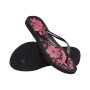 Sandalias Havaianas Slim Organic Mujer Negro/Gris/Gold
