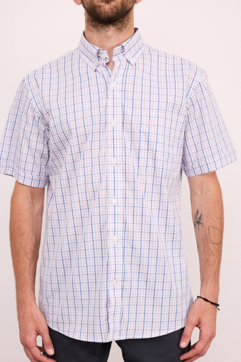 Camisa M/C Brixton Escocesa