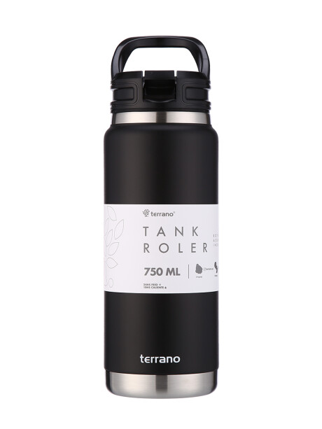 Botella Tank Roler 750ML Negro