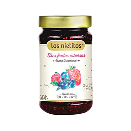 MERMELADA LOS NIETITOS INT.F 390G 3 FRUTAS MERMELADA LOS NIETITOS INT.F 390G 3 FRUTAS