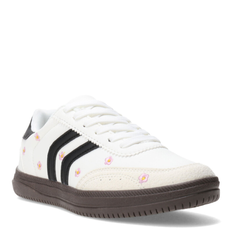 Championes de Mujer Miss Carol AKAS con bordado Blanco