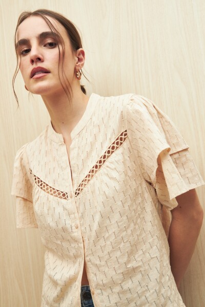 CAMISA BRODY Durazno
